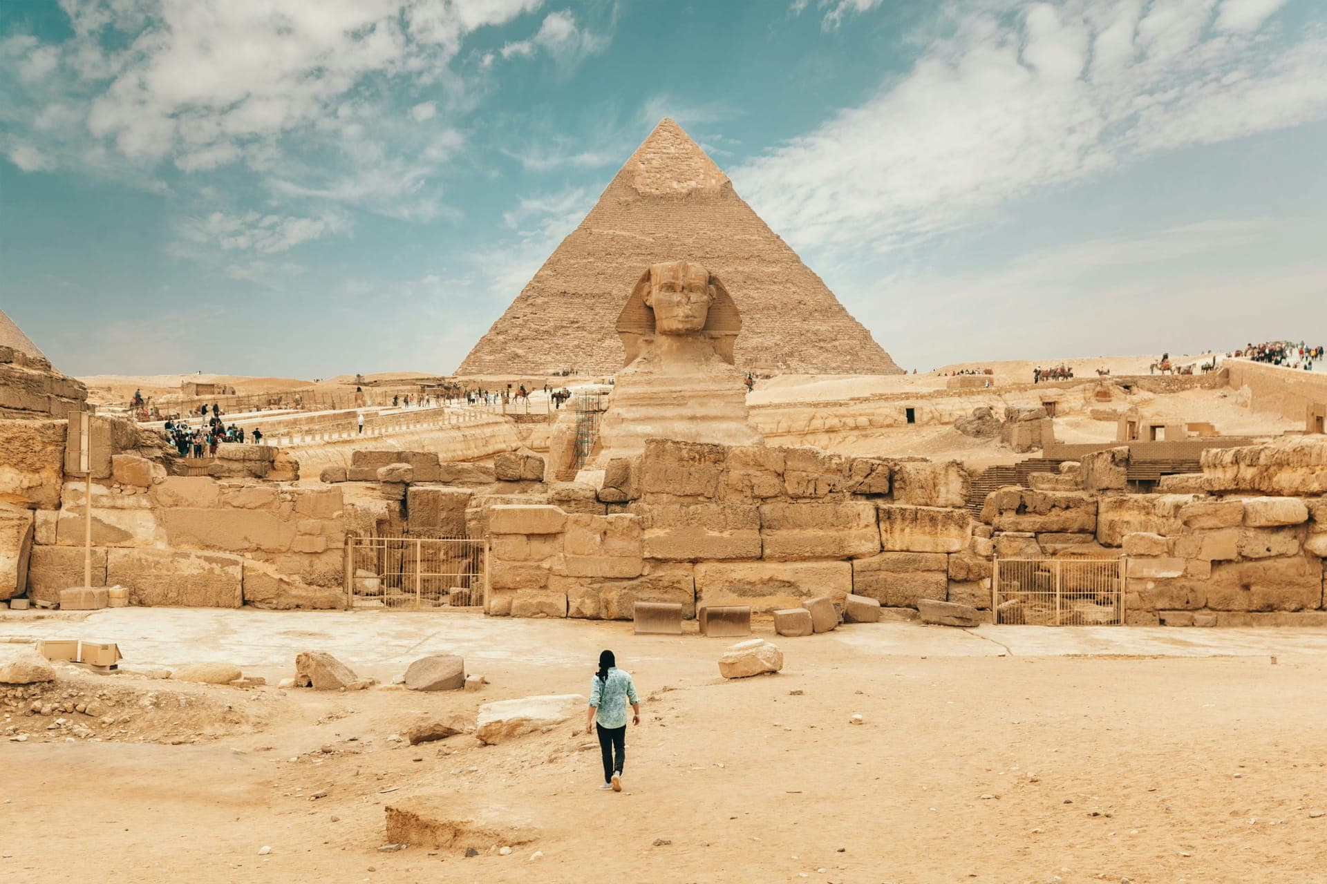 Day 2: Cairo - Giza Pyramids and Sphinx
